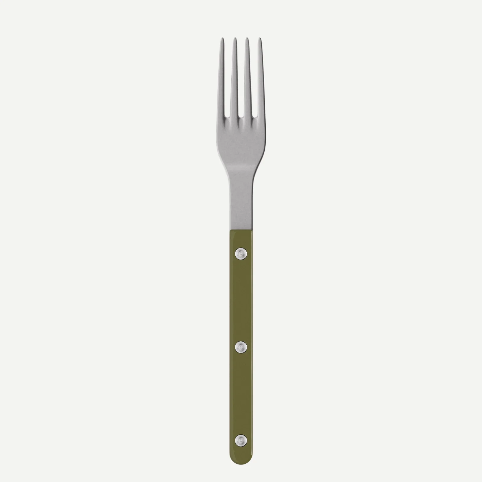 Bistrot Vintage Uni, Vert fougère - Fourchette de table
