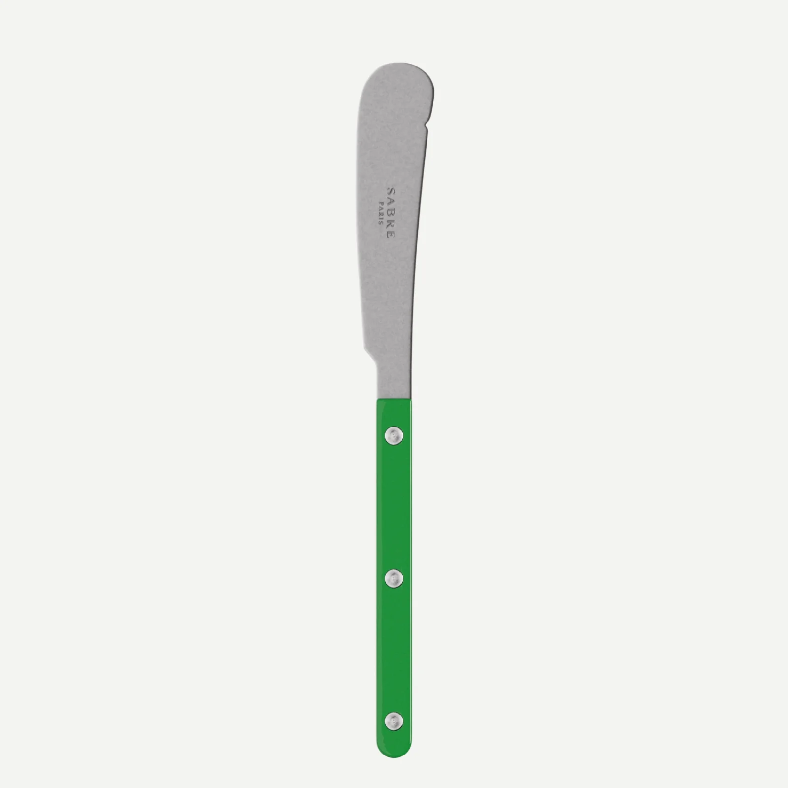 Bistrot Vintage Uni, Vert jardin - Couteau à beurre