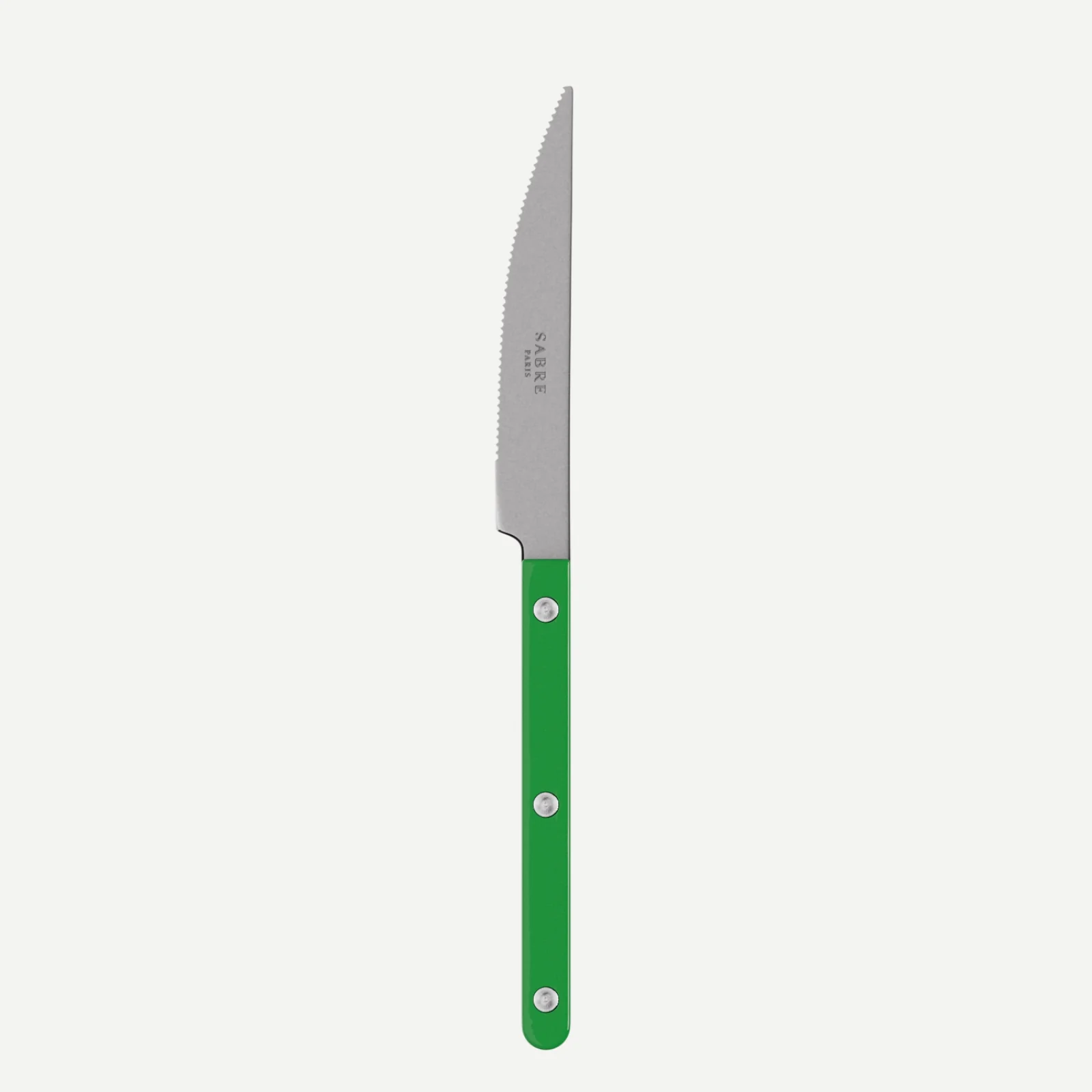 Bistrot Vintage Uni, Vert jardin - Couteau de table