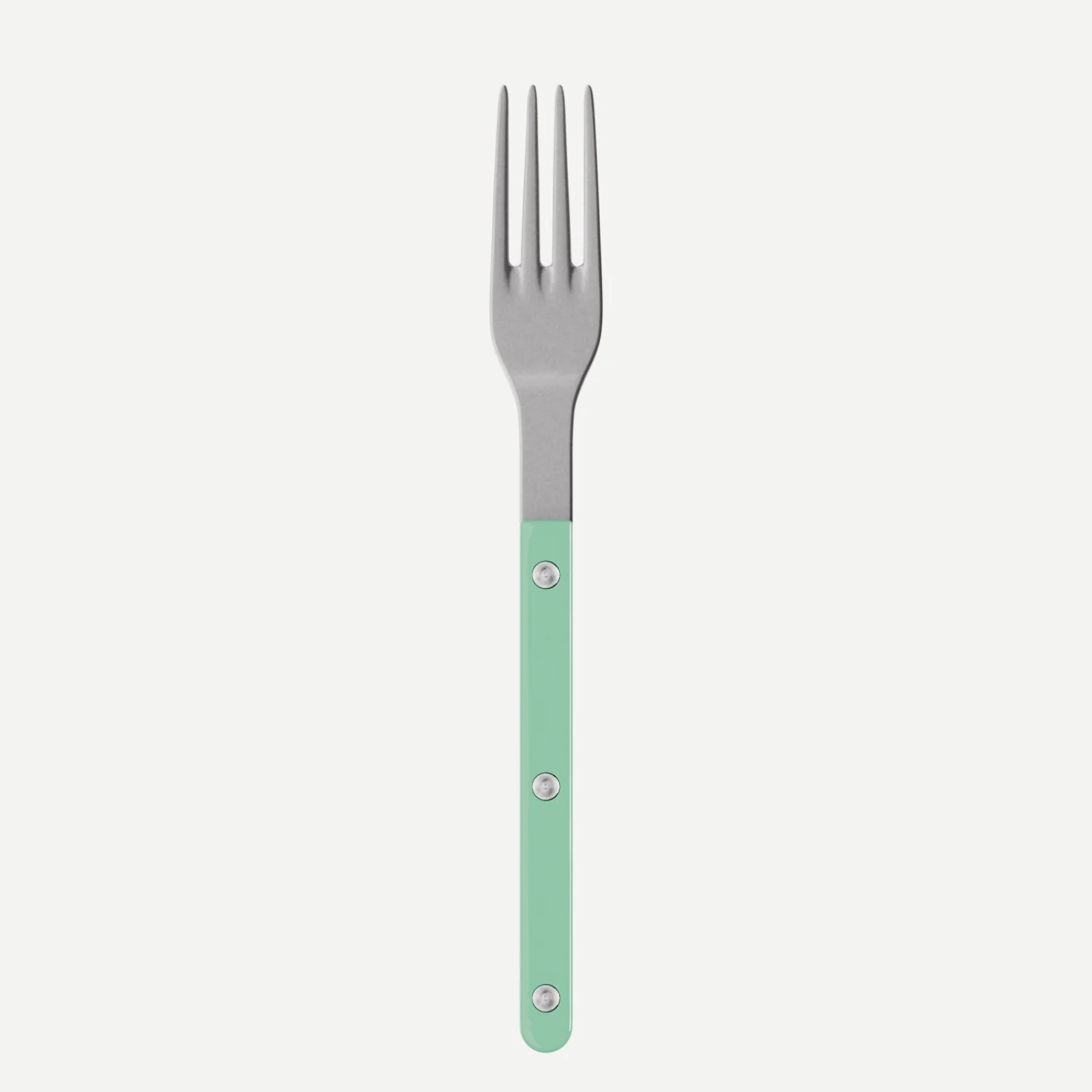 Bistrot Vintage Uni, Vert pastel - Fourchette de table