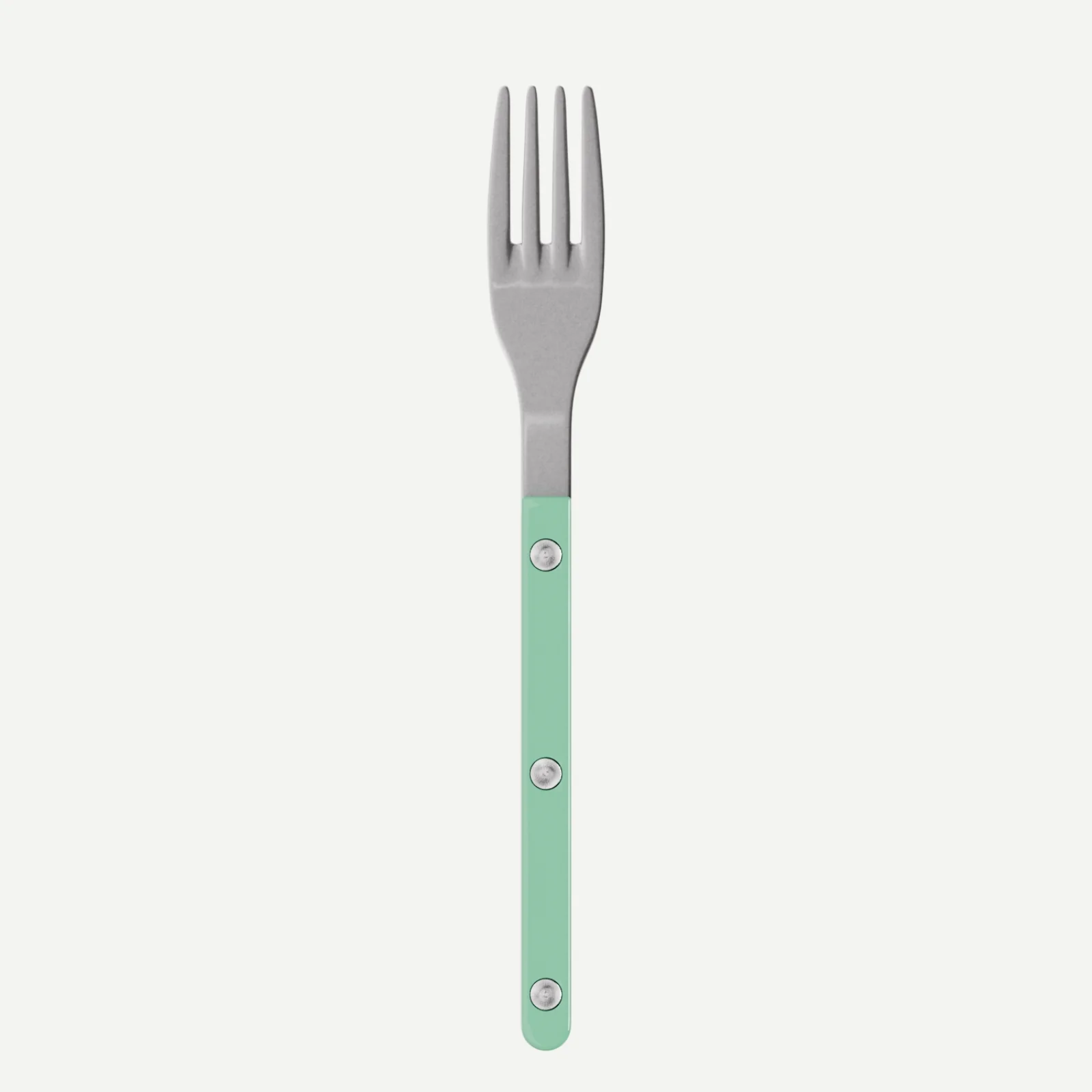 Bistrot Vintage Uni, Vert pastel - Fourchette à dessert