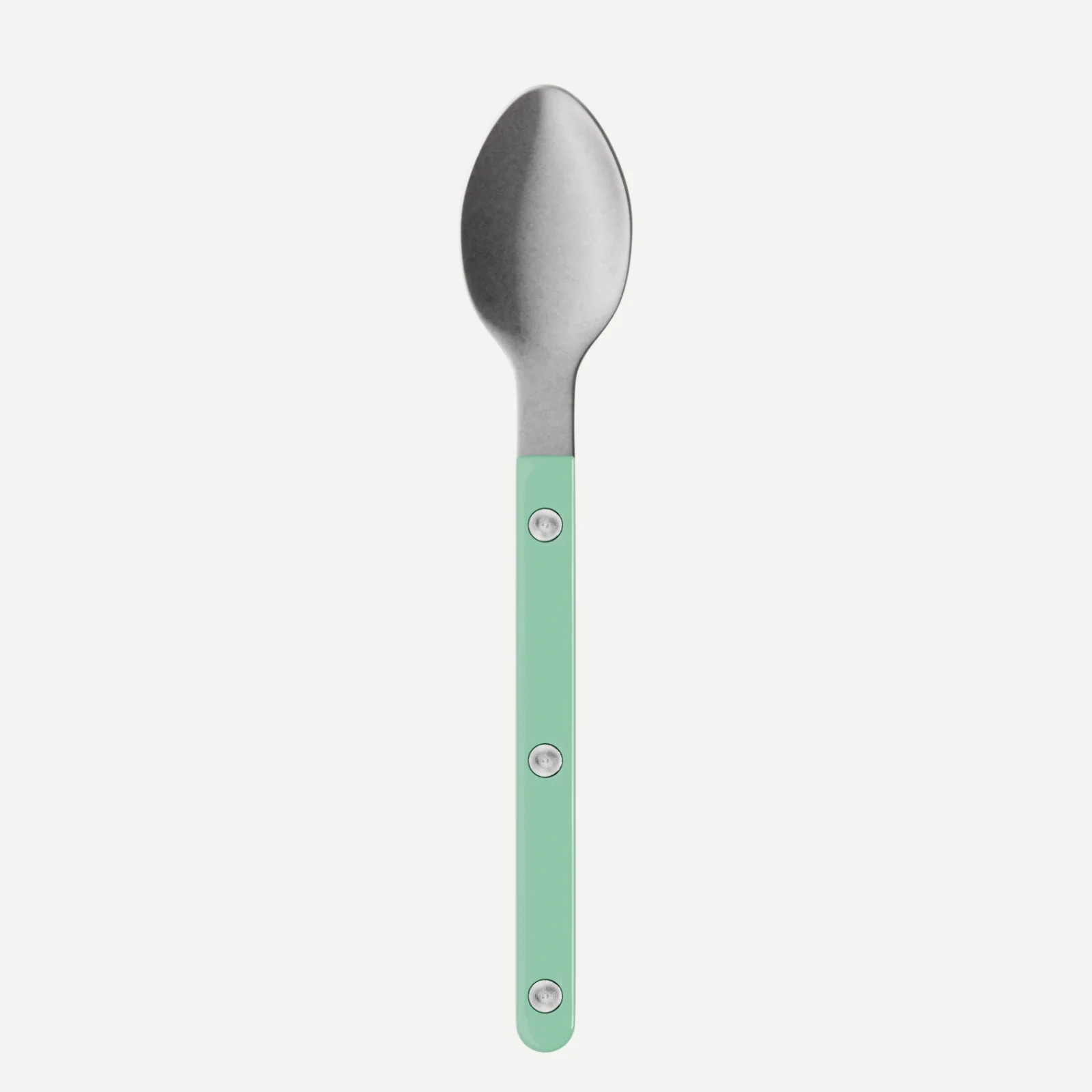 Bistrot Vintage Uni, Vert pastel - Cuillère à expresso