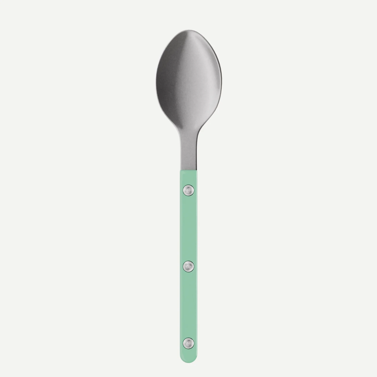 Bistrot Vintage Uni, Vert pastel - Cuillère à dessert