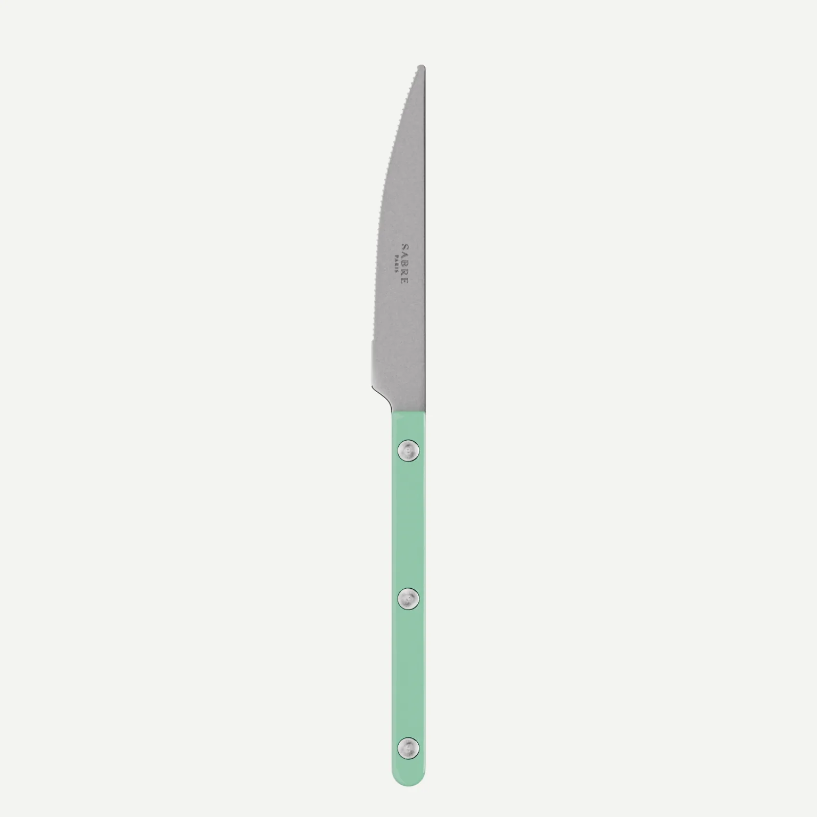 Bistrot Vintage Uni, Vert pastel - Couteau à dessert