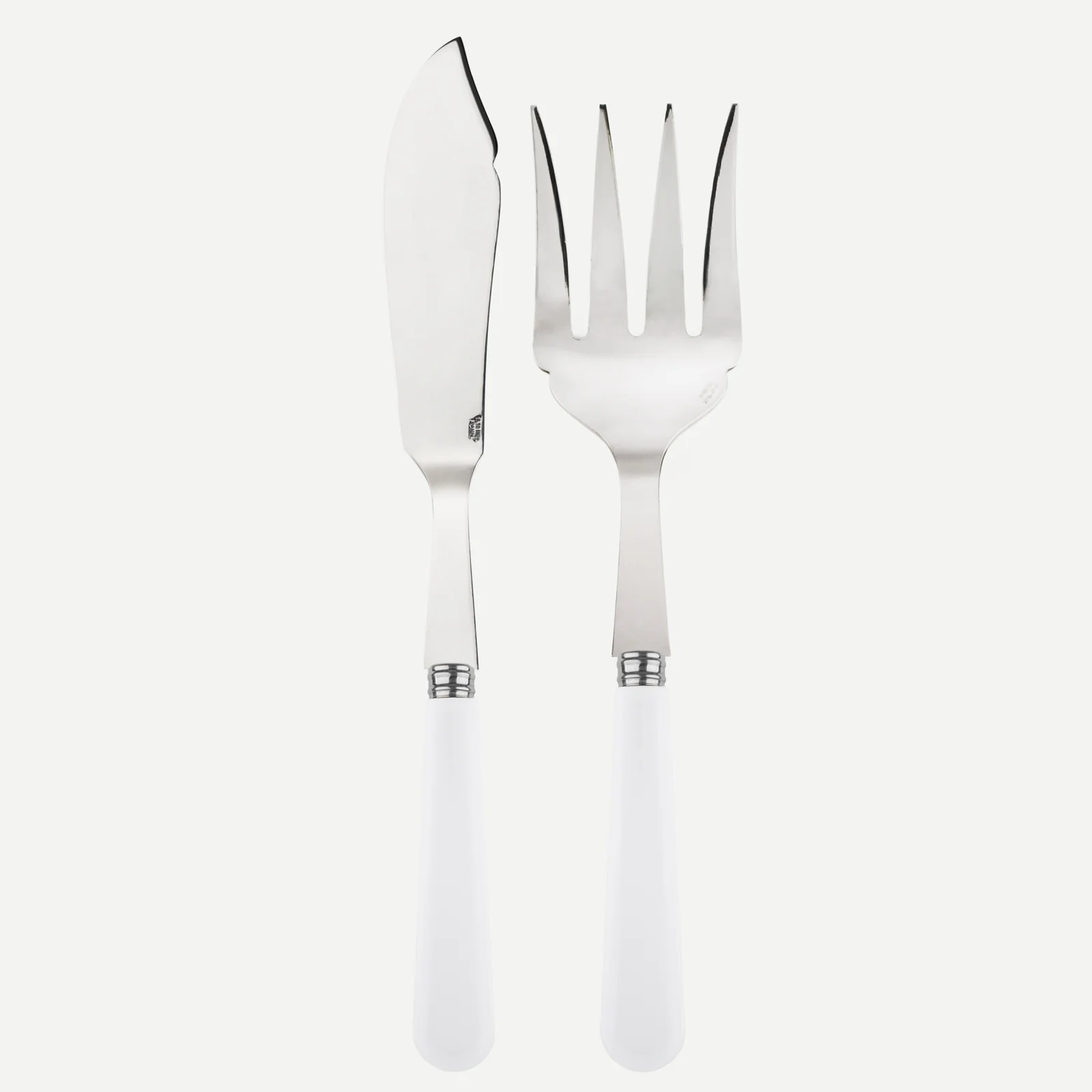 Duo, Blanc - Service à poisson
