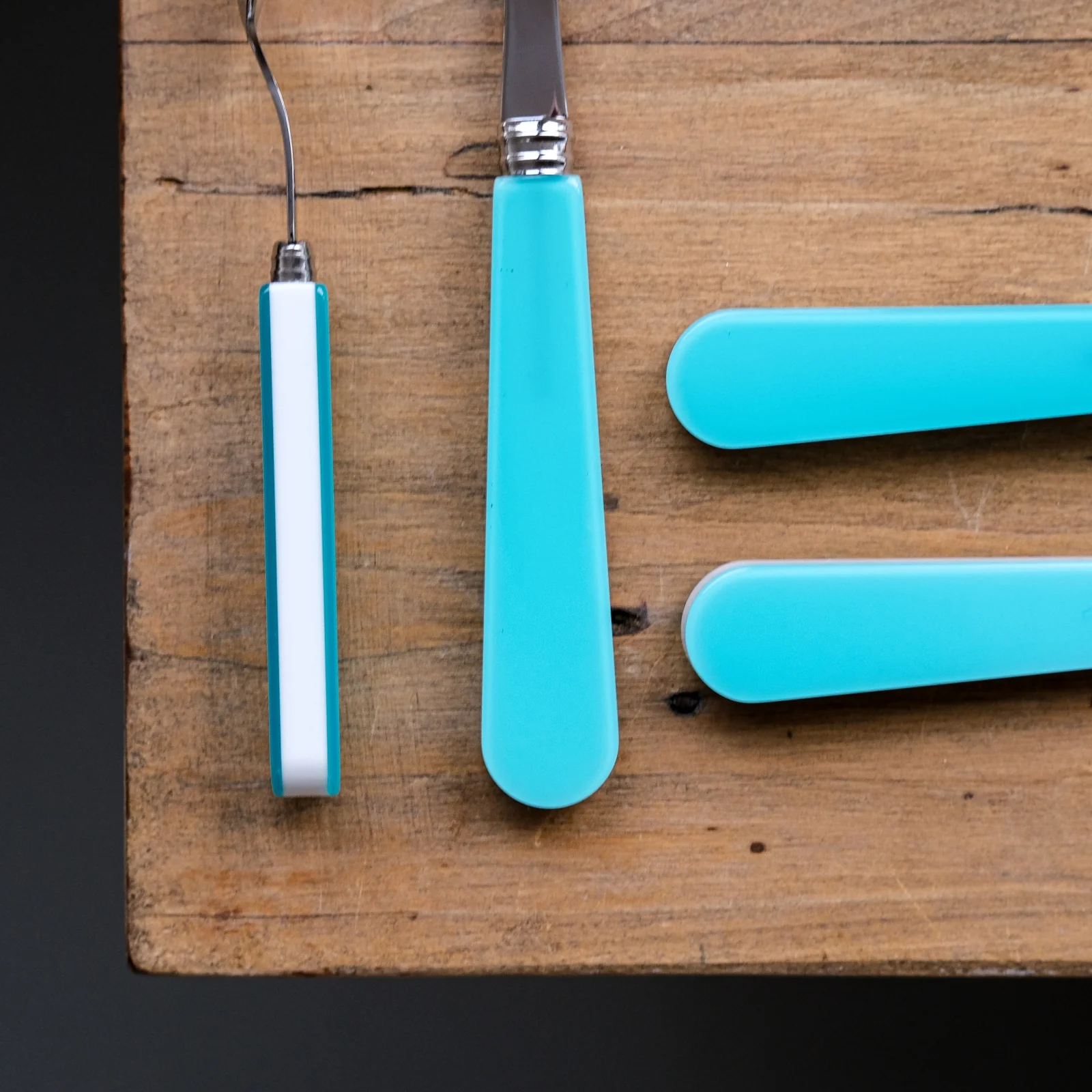 Duo, Turquoise - Cuillère à soupe - Image 3