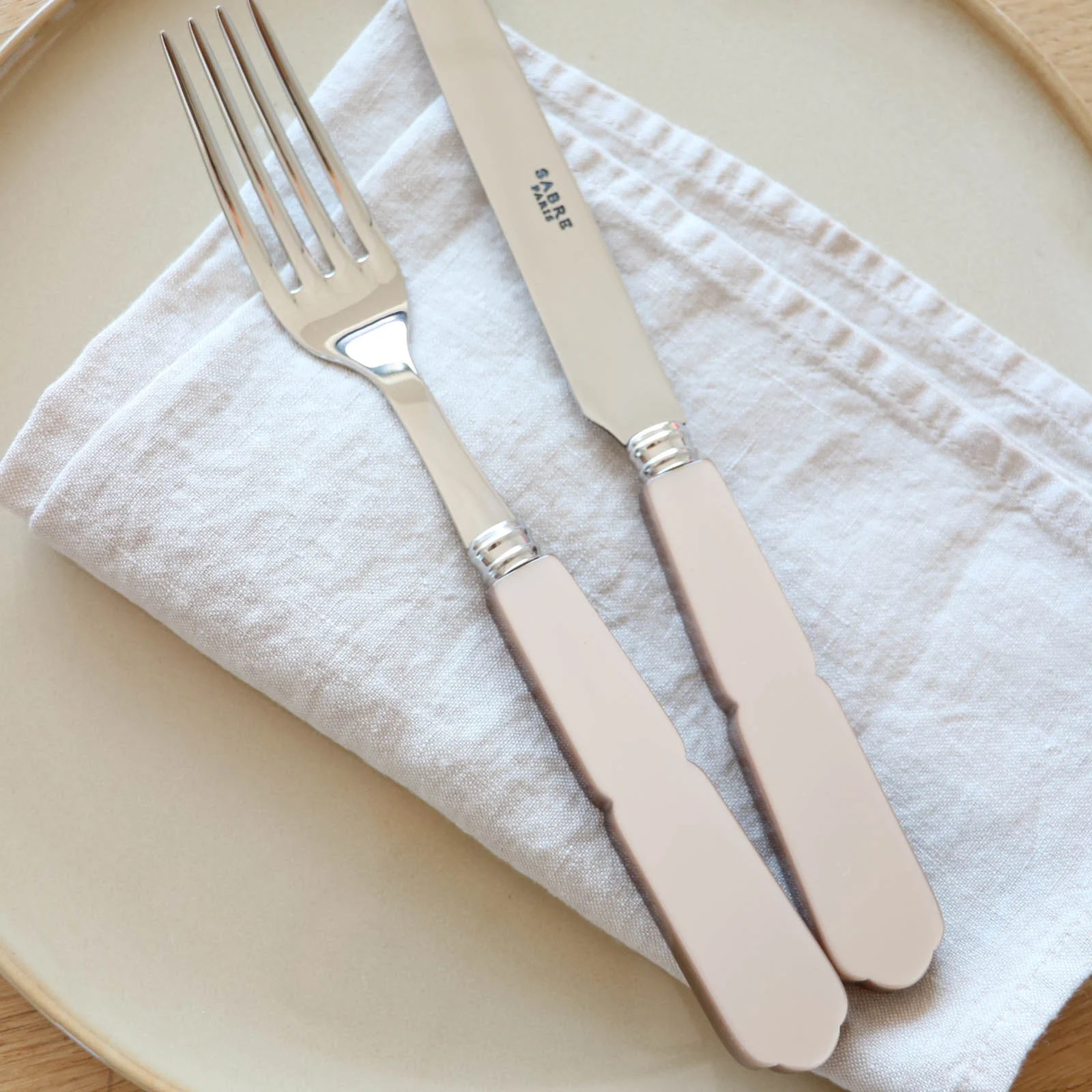 Gustave, Nacre - Set de 5 couverts de table - Image 2