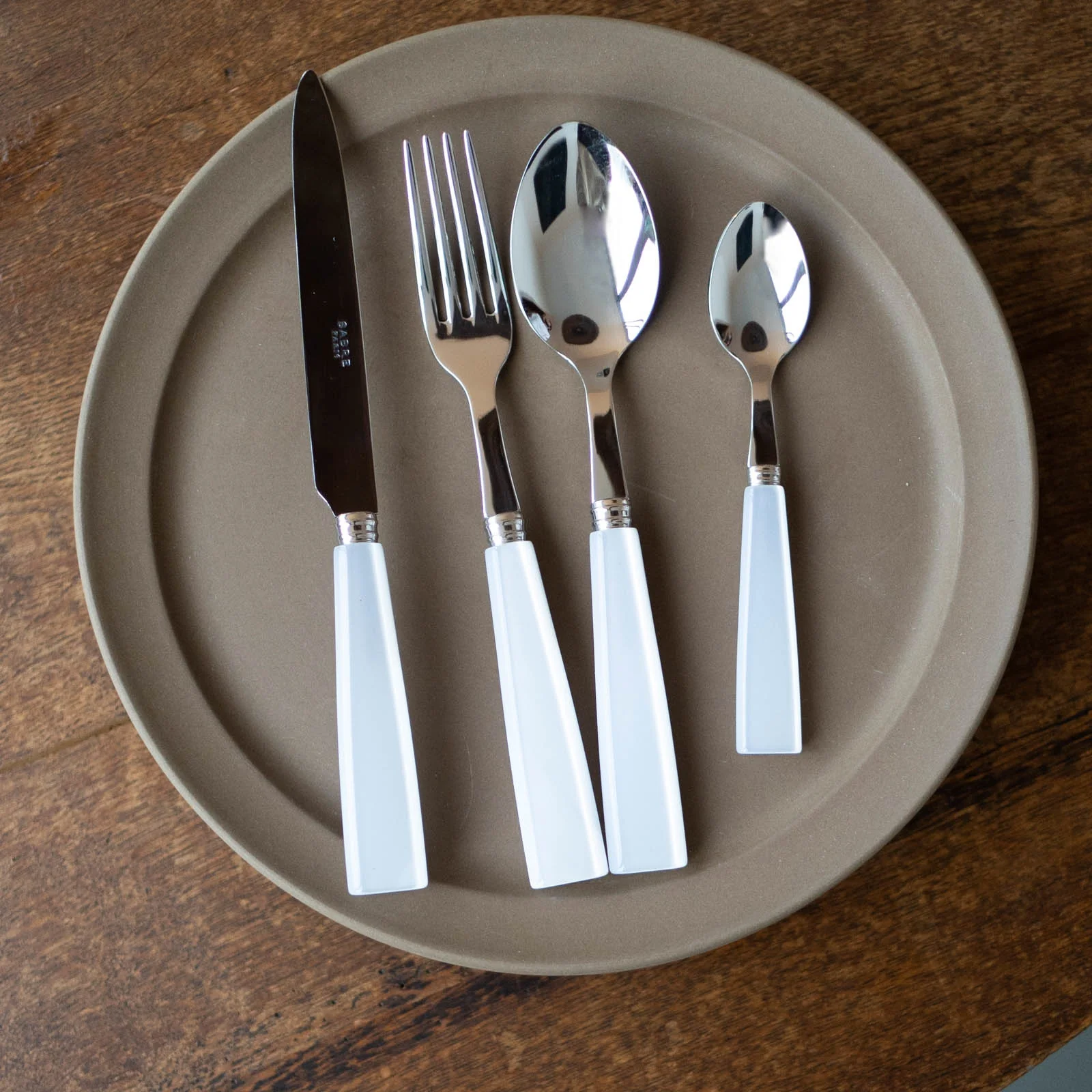 Icône, Blanc - Couteau de table - Image 2