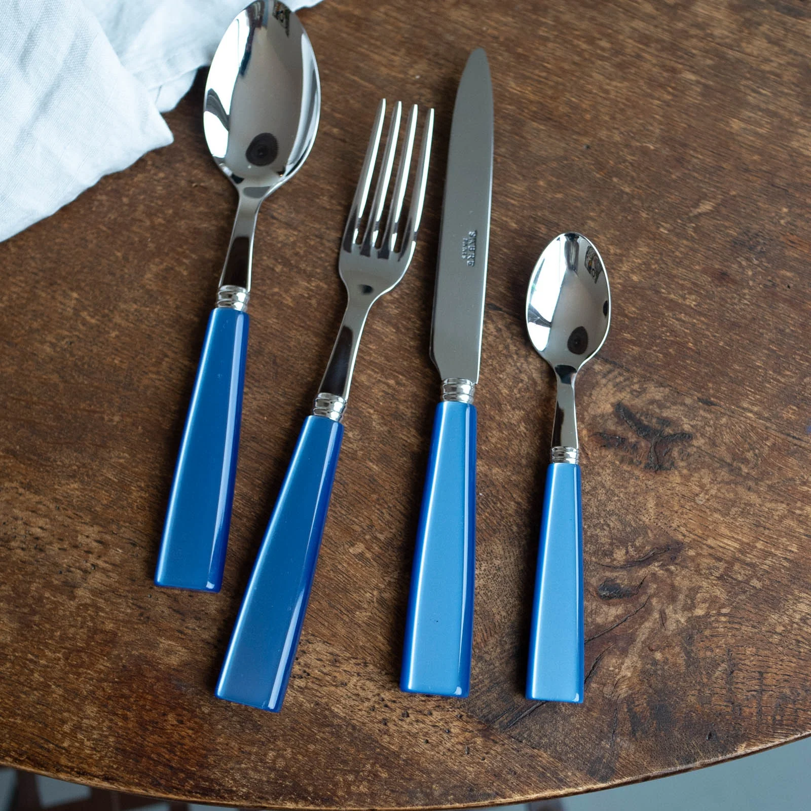 Icône, Bleu clair - Set de 5 couverts de table - Image 2