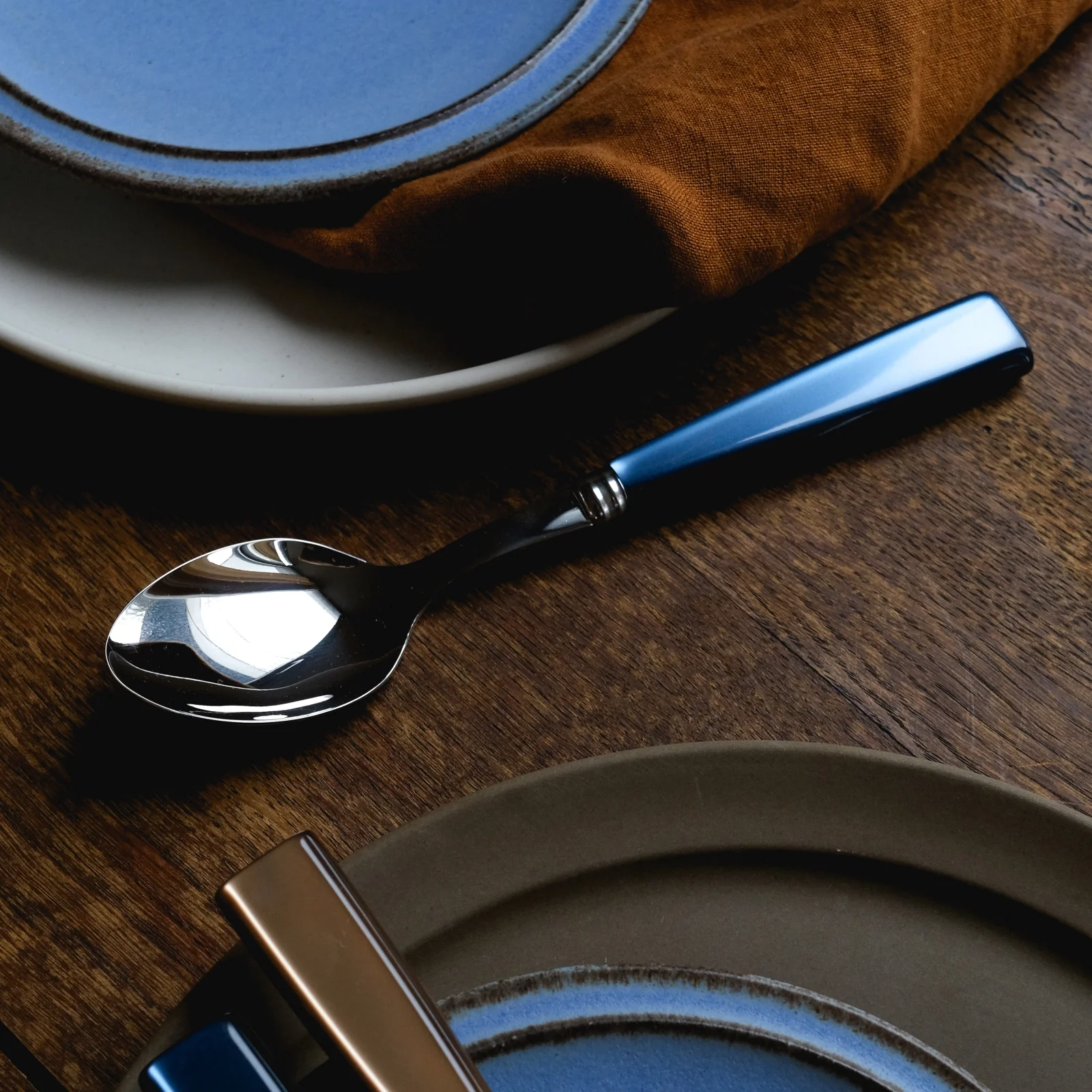 Icône, Bleu clair - Cuillère à soupe - Image 4