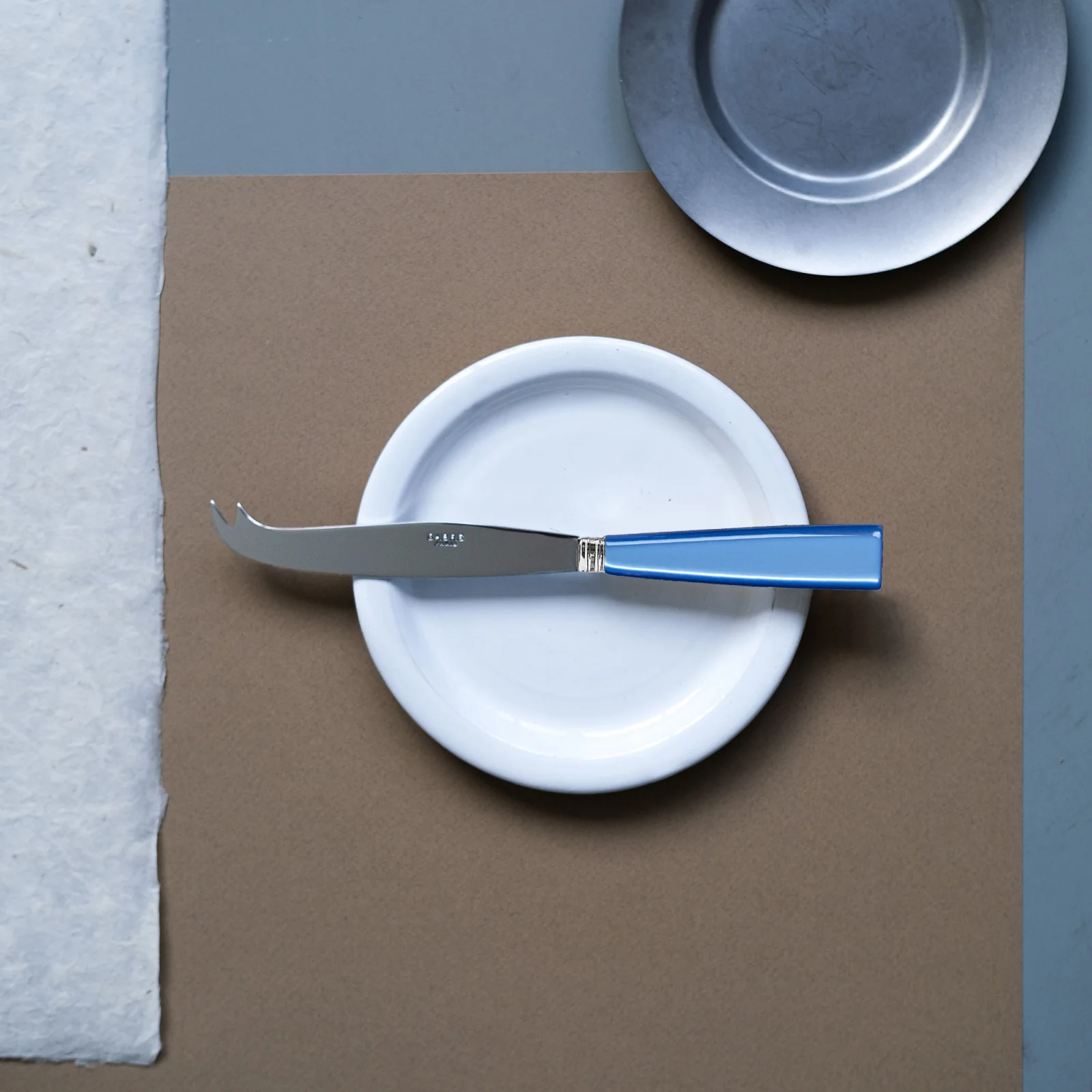 Icône, Bleu clair - Couteau à fromage GM - Image 4