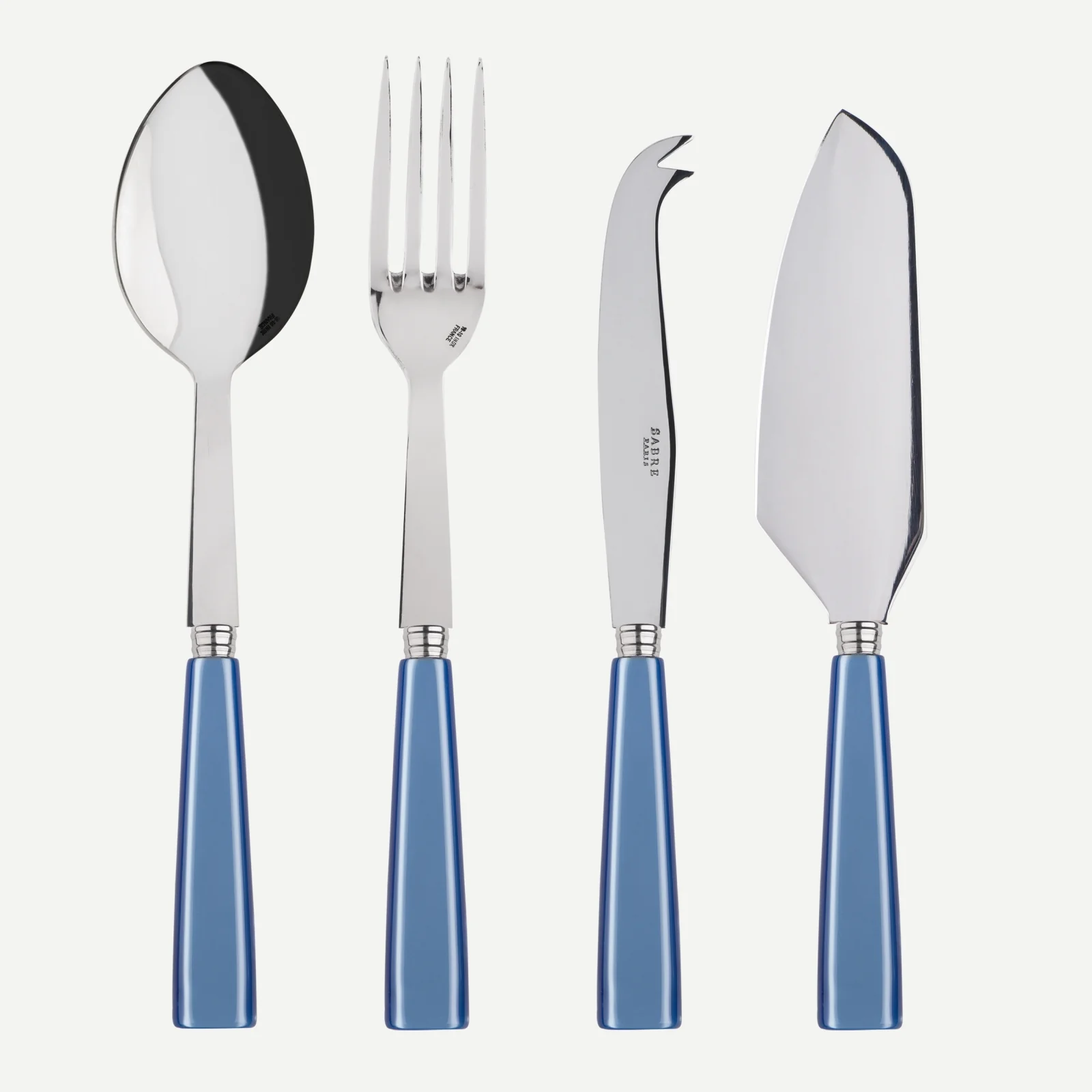Icône, Bleu clair - Set Les Essentiels - ensemble de 4 couverts de service