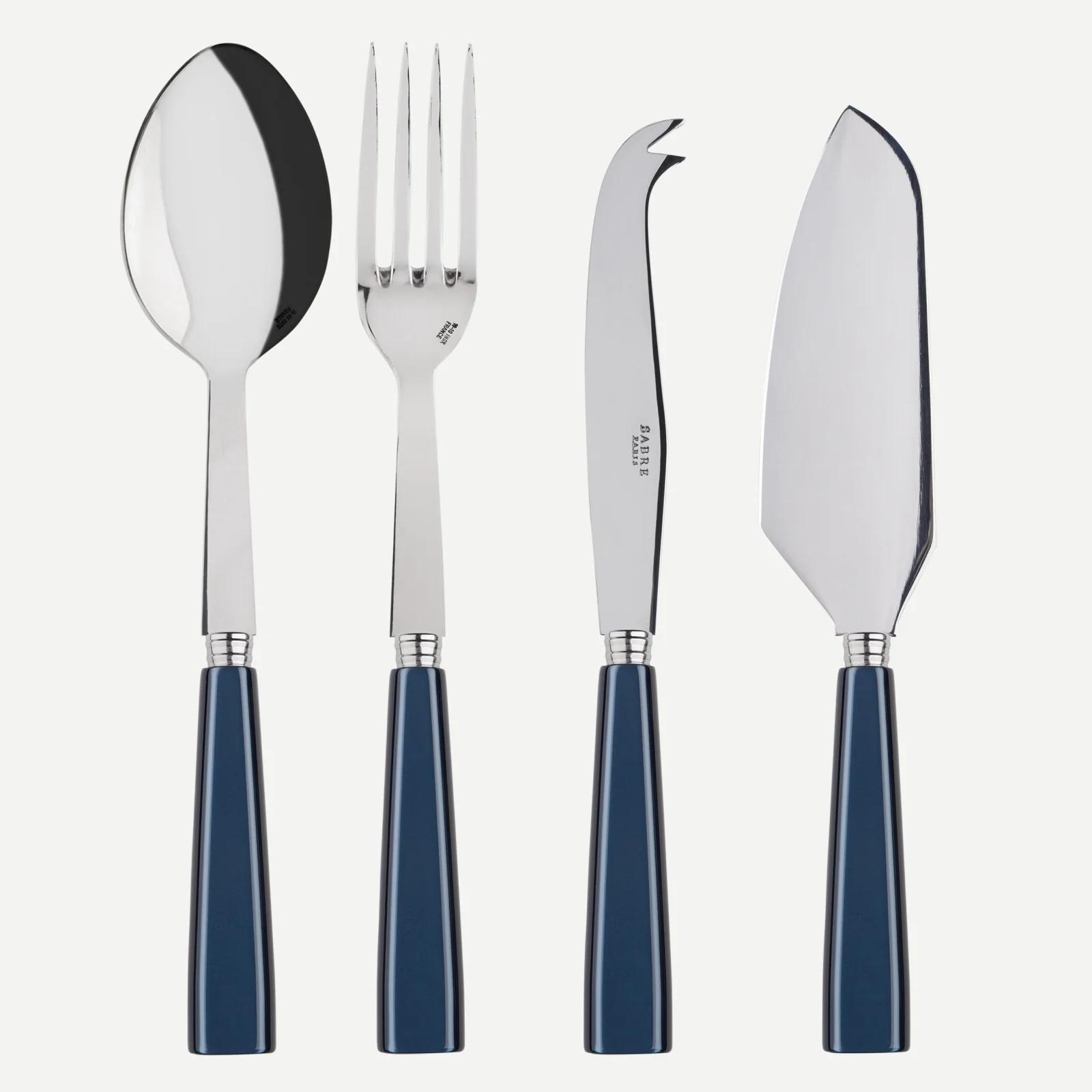 Icône, Bleu nuit - Set Les Essentiels - ensemble de 4 couverts de service