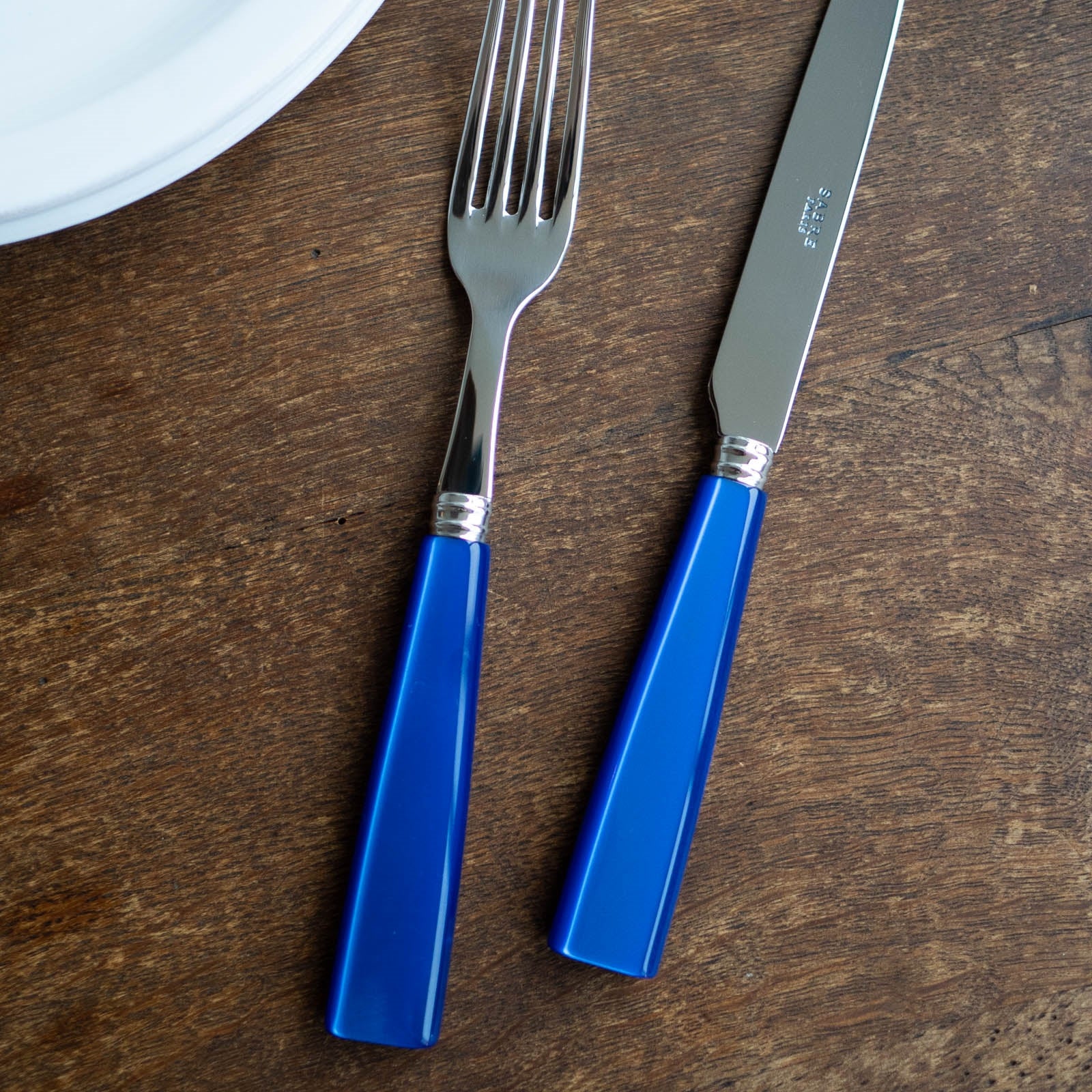 Icône, Bleu outremer - Couteau de table - Image 2
