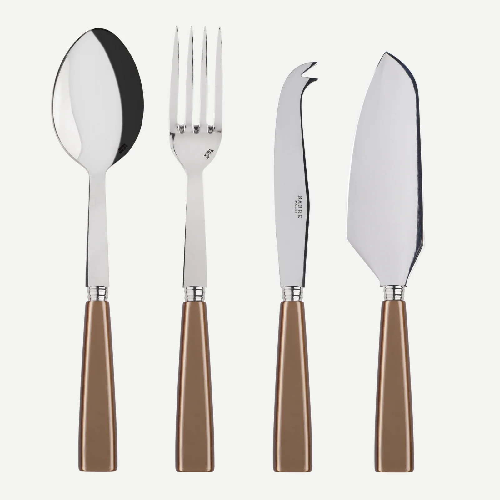 Icône, Caramel - Set Les Essentiels - ensemble de 4 couverts de service