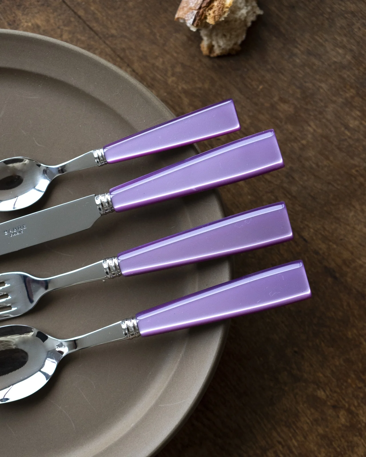 Icône, Lilas - Cuillère à soupe - Image 3