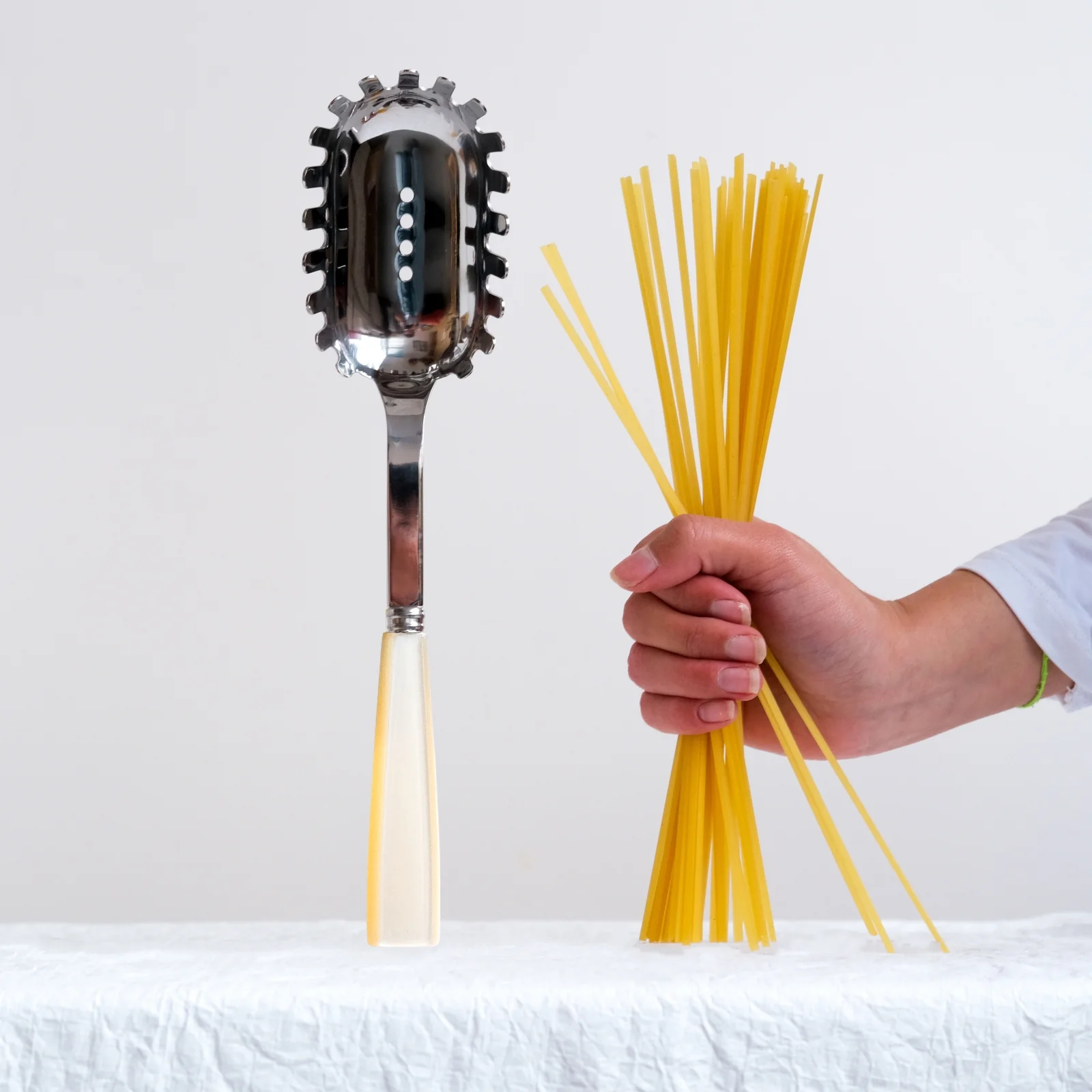 Icône, Nacre - Cuillère à spaghetti - Image 2