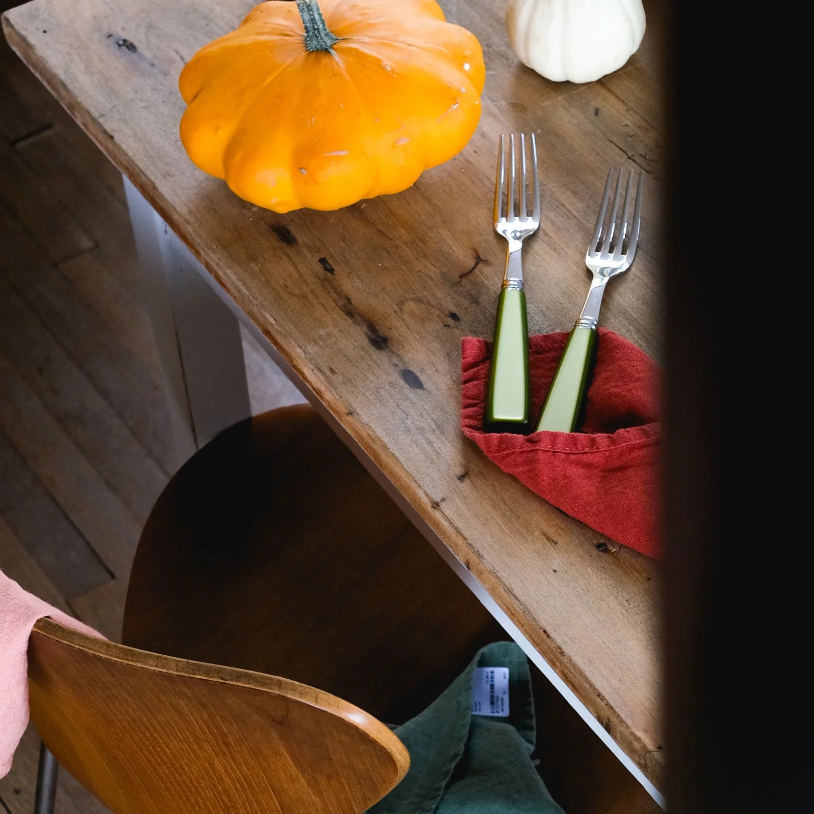 Icône, Olive - Fourchette de table - Image 5