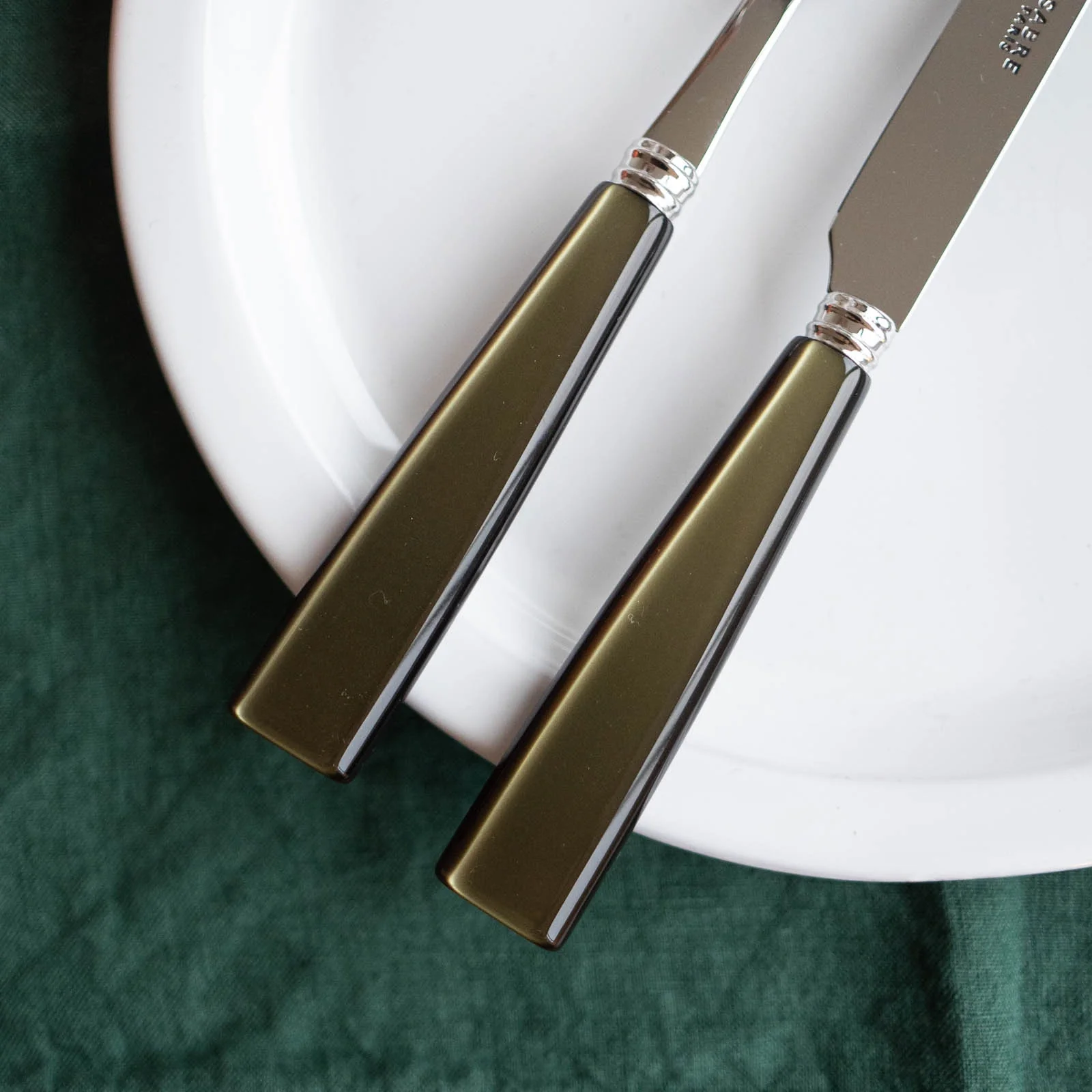 Icône, Olive - Set de 5 couverts de table - Image 4