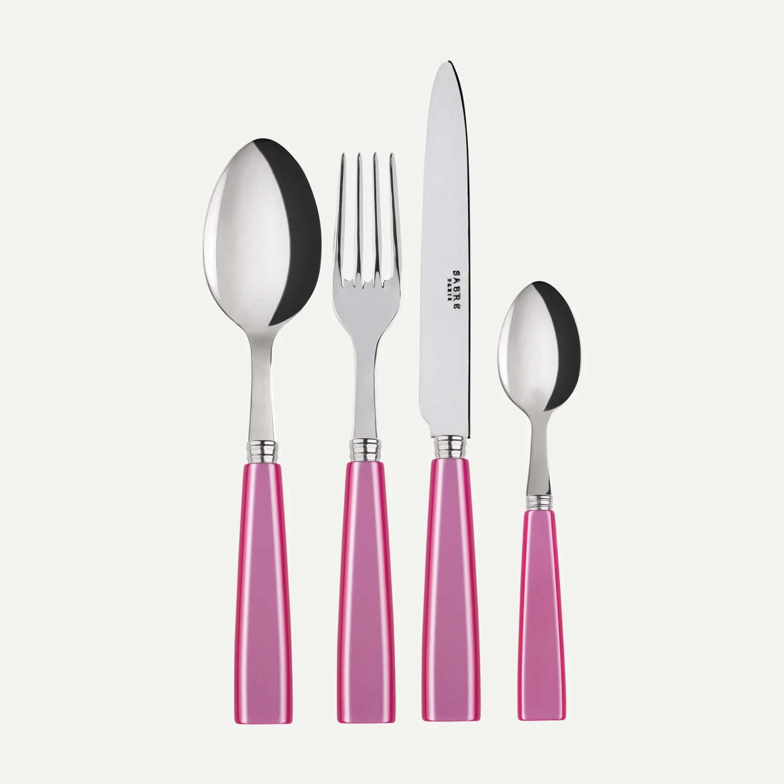 Icône, Rose - Set de 4 couverts de table