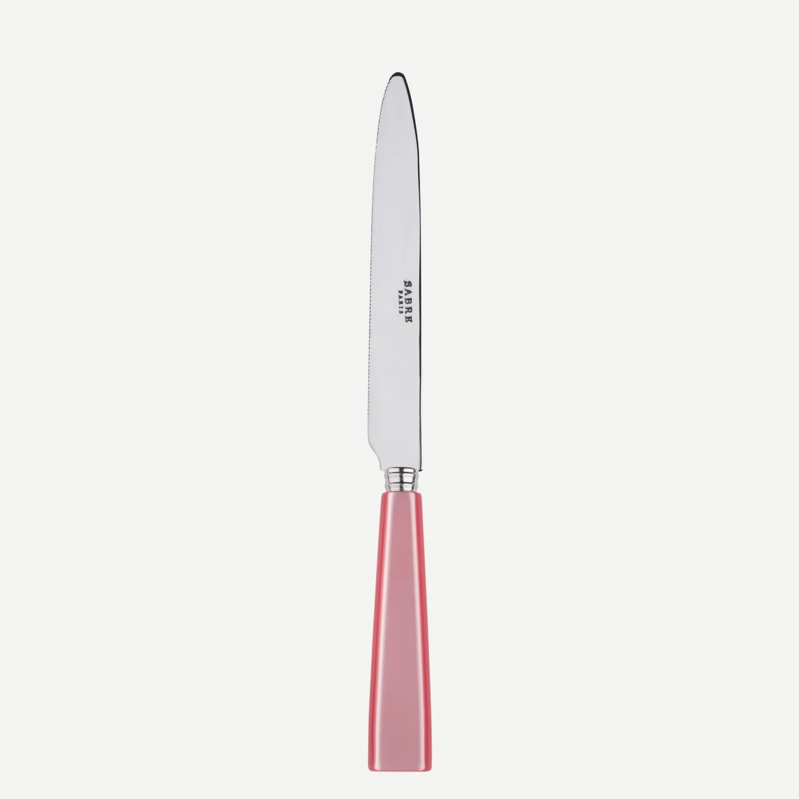 Icône, Rose dragée - Couteau à lame crantée