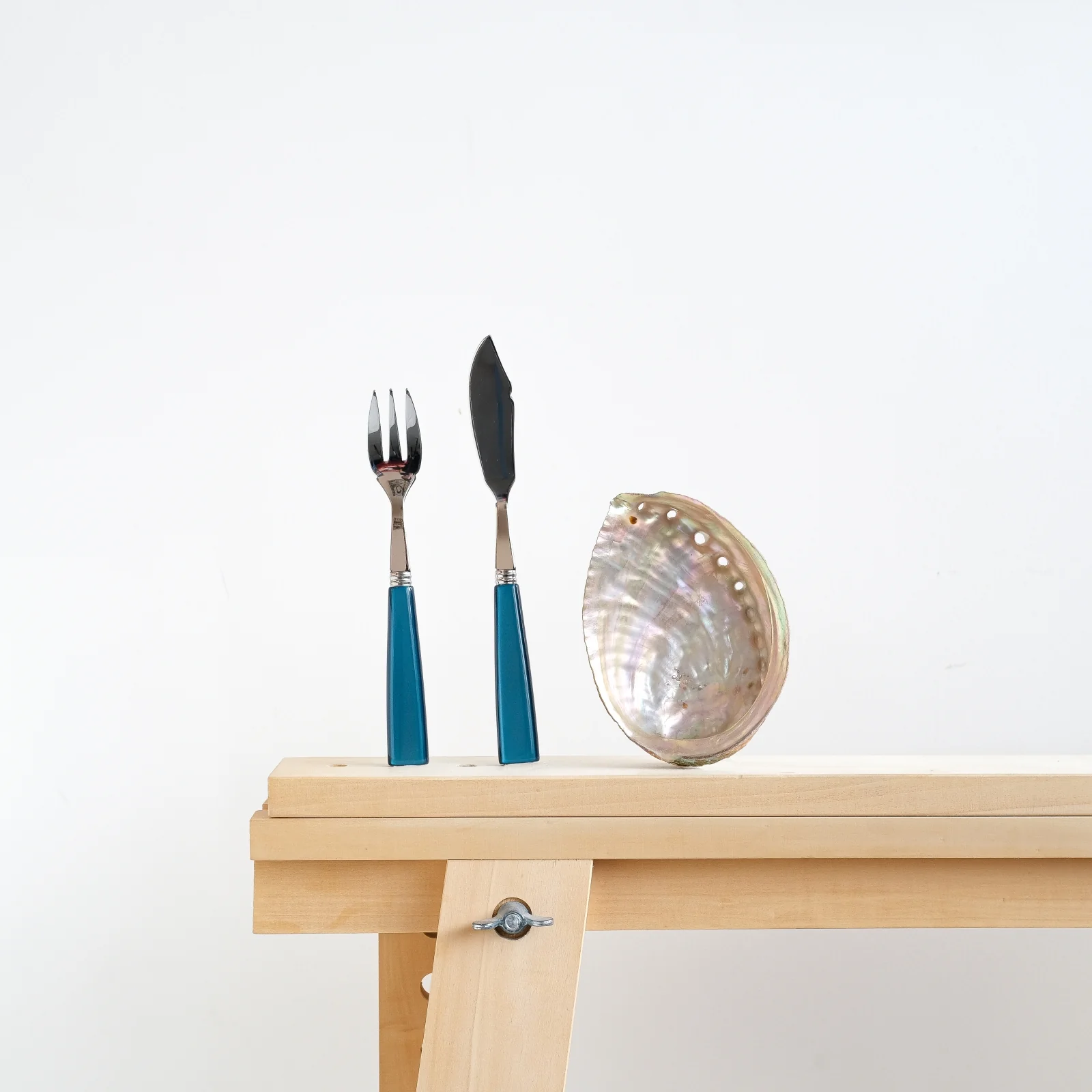 Icône, Turquoise - Couverts à poisson - Image 3
