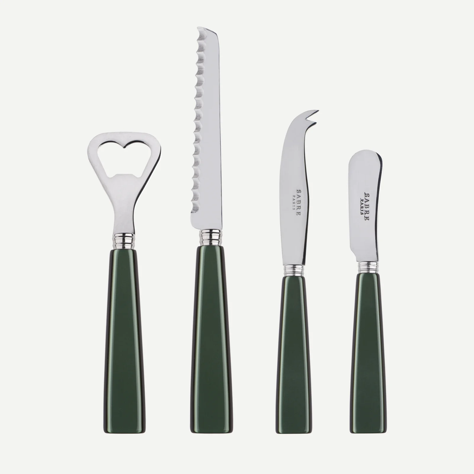 Icône, Vert foncé - Set apéro