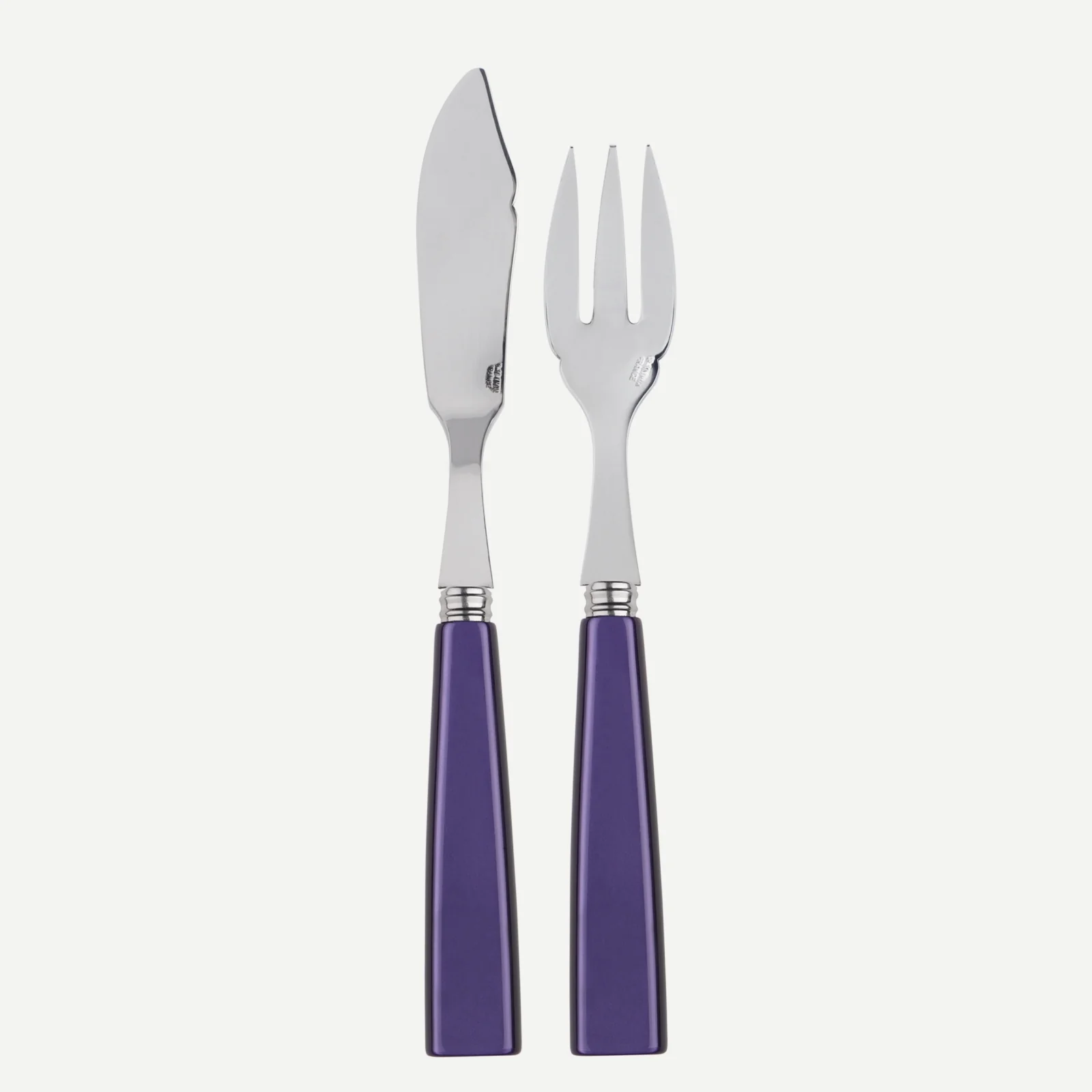 Icône, Violet - Couverts à poisson