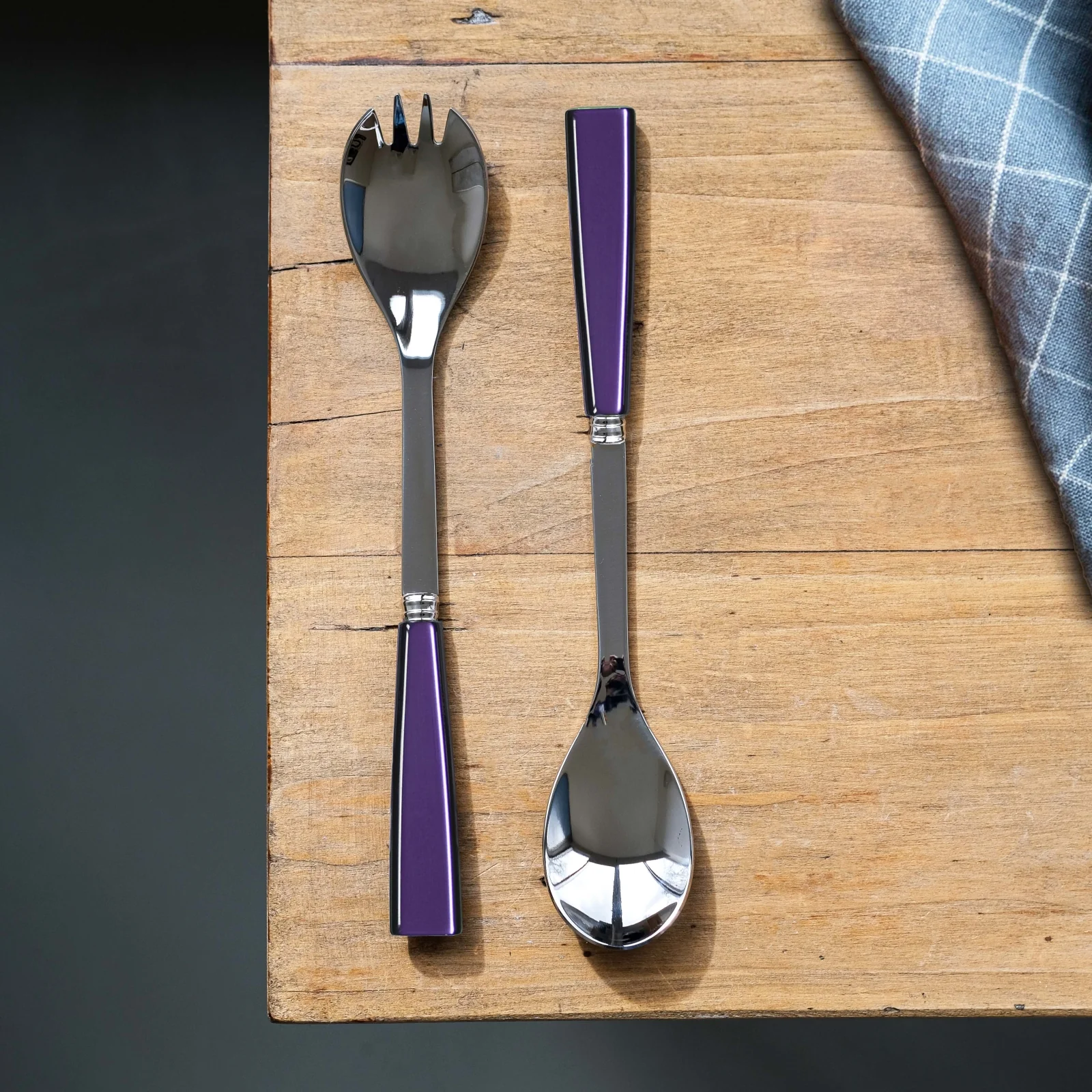 Icône, Violet - Couverts à salade - Image 2