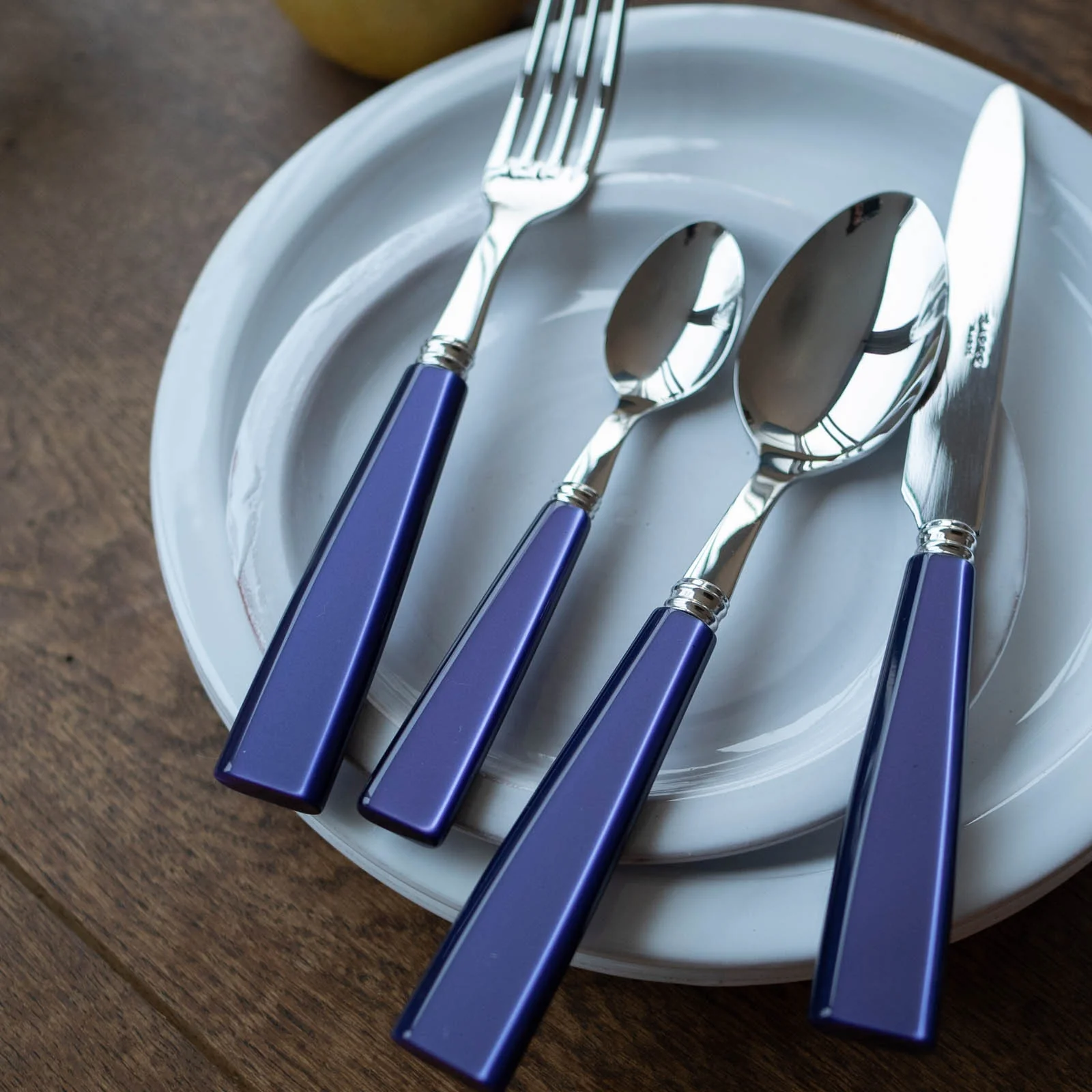 Icône, Violet - Set de 5 couverts de table - Image 2