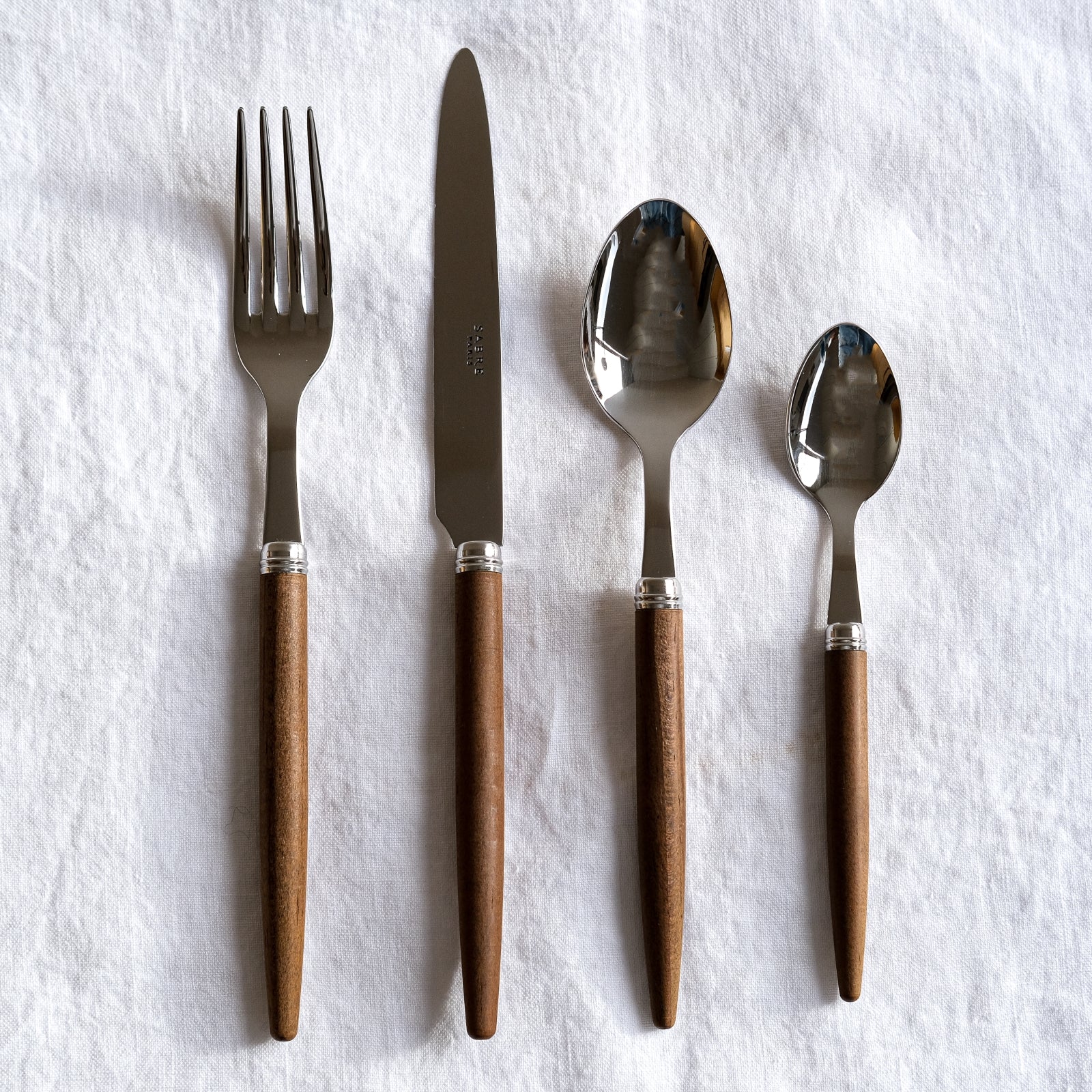 Jonc, Bois foncé - Cuillère à soupe - Image 3