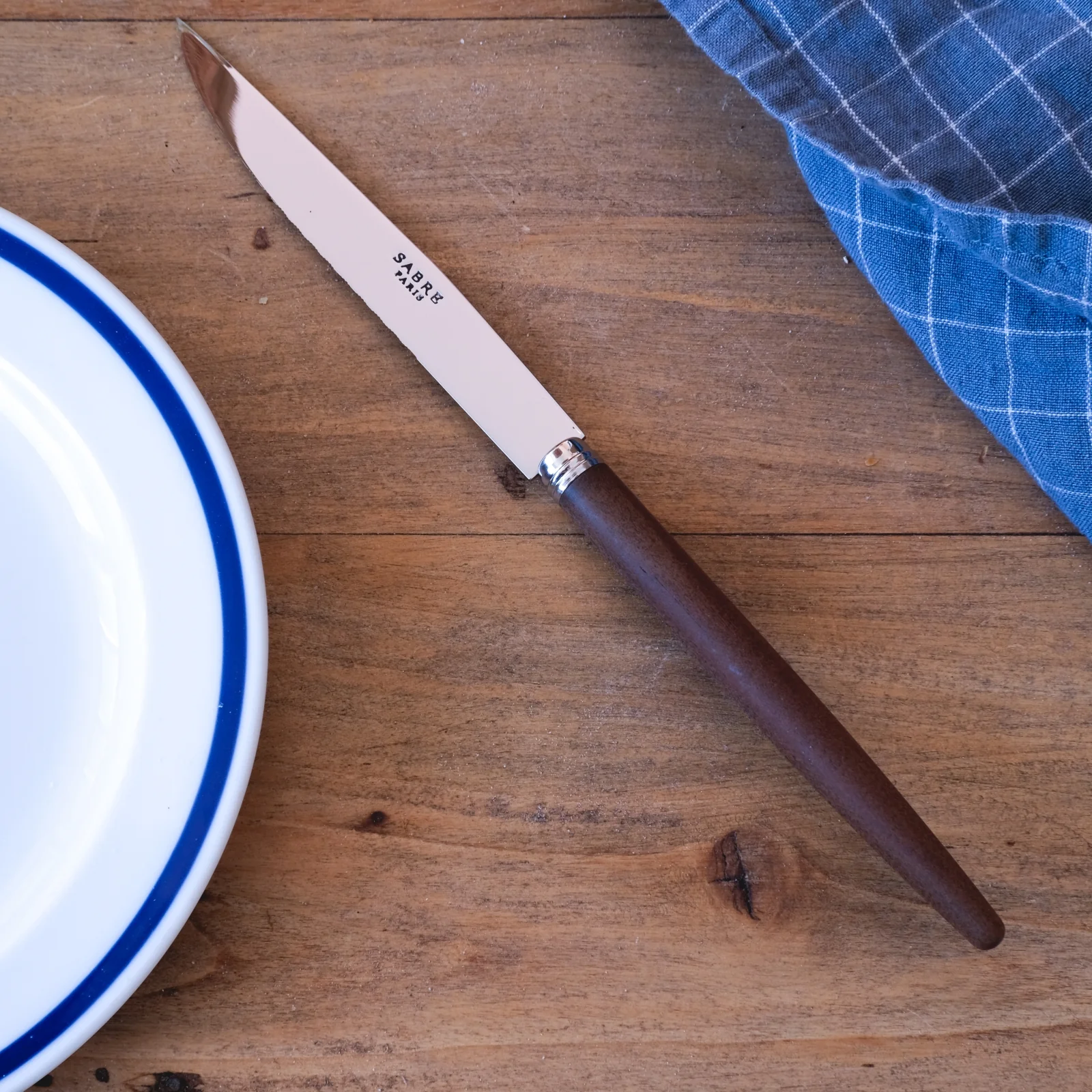 Jonc, Bois foncé - Couteau à steak - Image 2
