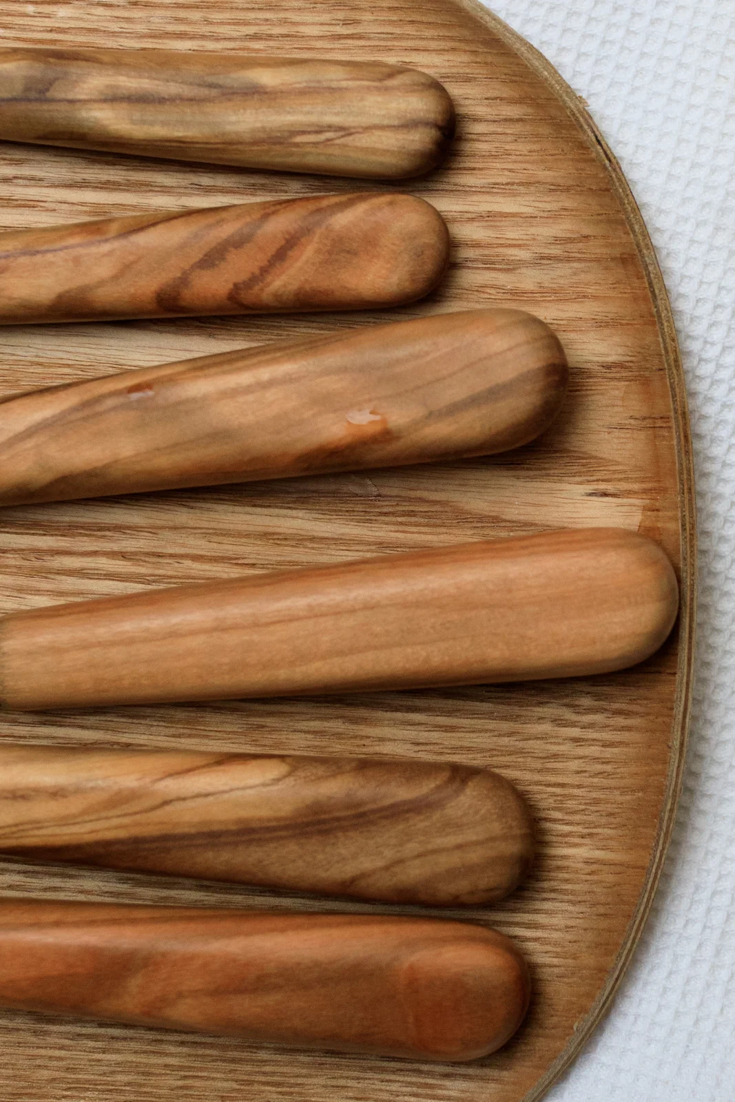 Lavandou, Bois d'olivier - Set Les Essentiels - ensemble de 4 couverts de service - Image 2
