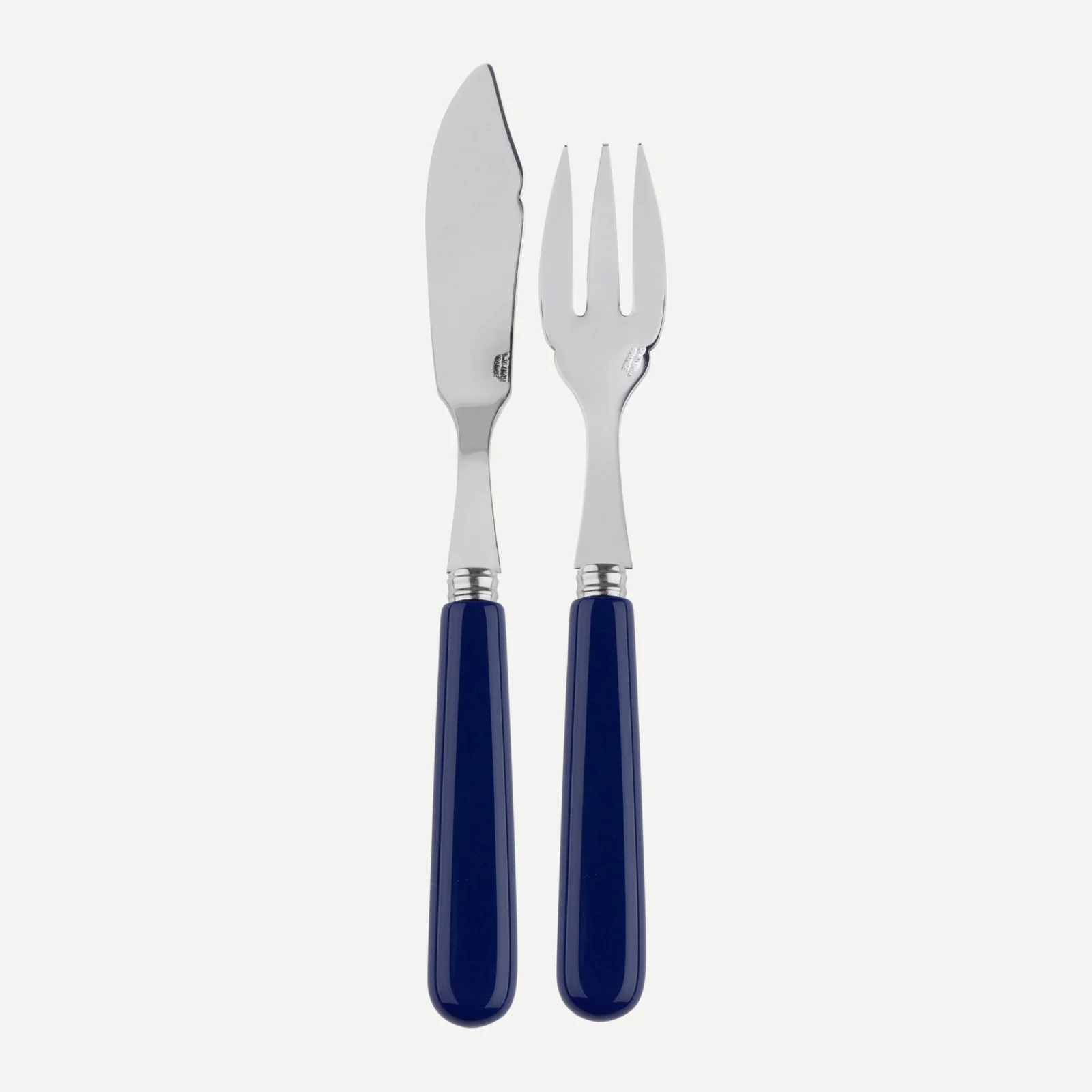 Pop, Bleu marine - Couverts à poisson